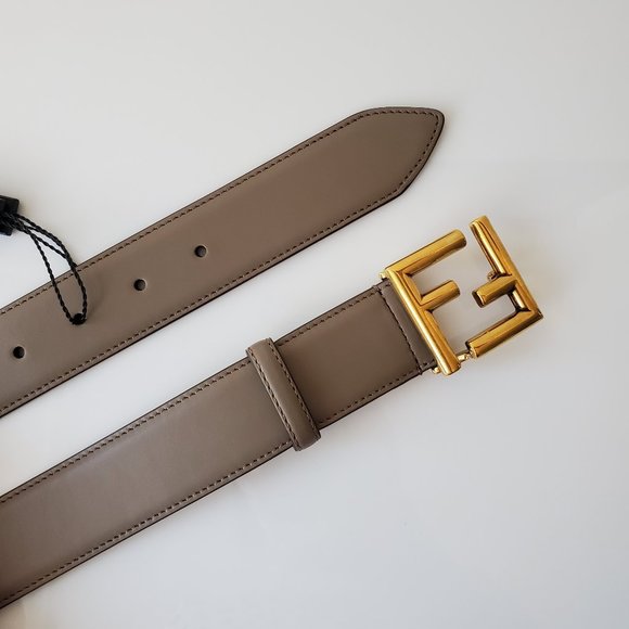 Fendi Brown Leather Belt main image 9